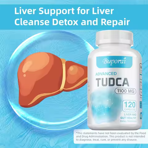 TUDCA Liver Supplements - Bile Salts Liver Support, Gallbladder Health, Gut Health, Liver Cleanse De