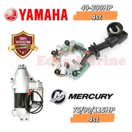 Carbon Brush assy starting motor for YAMAHA 40-300HP 4st & MERCURY 75/90/115HP 4st outboard