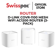 D-LINK COVR-1100 MESH WIFI AC1200 ROUTER (3-PACK)