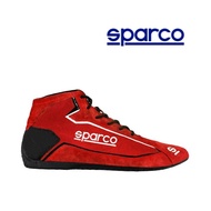 หนังแท้ Sparco รองเท้าแข่งรถหัวเข็มขัดฟีเฟีย,รองเท้ากันไฟสำหรับขับรถพักผ่อนรถโกคาร์ทรองเท้ากีฬาปั่นจ