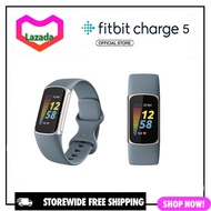 Fitbit Charge 5 Smartwatch Fitness Activity Tracker สายรัดข้อมือวัดชีพจร GPS ออกกำลังกาย การติดตามการนอนหลับ
