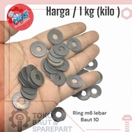 WASH Ring BY THE kilo M6 BOLT 10 price car motorcycle/kg etc. count kilo/