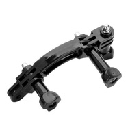 For Gopro Hero 7 6 5 4 Session + 3 2 1 Auction Camera Extension Curved Arm Rotary Connection