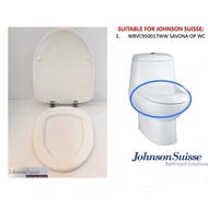 Johnson Suisse Savona Toilet Seat Cover For JS Toilet Bowl WBVC950017WW