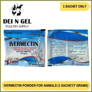 ◸ § ◱ NUTRIVET IVERMECTIN 1% POWDER FOR ANIMALS (1 SACHET)