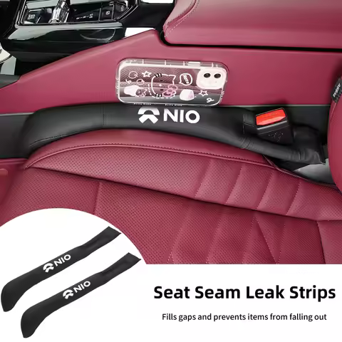 Car Seat Gap Storage Box Seam Filler Strip Leak Plug Accessories For Nio ES6 EC6 ES8 ES7 ET5 ET7 200