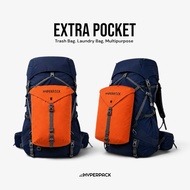 HyperPack - Additional Carrier Bag - Hanging Back Carrier Bag - Multipurpose Mountain Climber Trash 