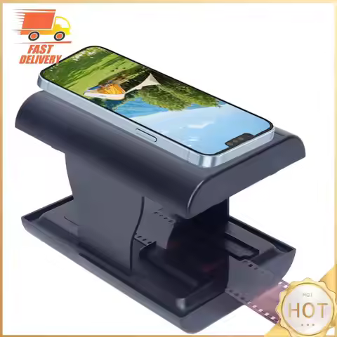 Mobile Film Slide Scanner Support Editing & Sharing Slides and Negatives Film Scanner Slide Film Vie