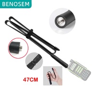 BENOSEM 47CM CS Tactical Antenna Walkie Talkie Foldable For UV16 UV5R UV5RM UV82 BF-888S UV10R UV9R 