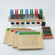 Division Board Child-Centered Multiplication and Division Board Wooden Math Toy Interactive Teaching