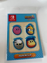 Nintendo Switch 星之卡比書籤 Kirby Paperclips