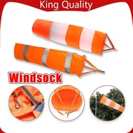 Latest Model Reflective Airport Windsock 1m / Outdoor Aviation Flag Sock Bag / Wind Direction Measur