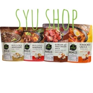 Bibigo bulgogi marinade sauce origina spicy korean style fried chicken tteokboki topokki ttoekpoki t