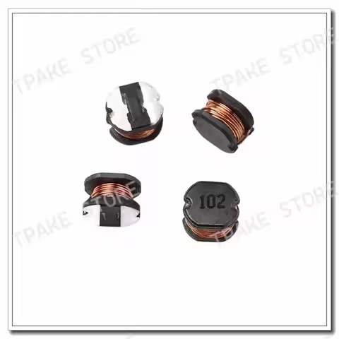 20PCS CD75 Series Power Inductor SMD Copper Core 3.3-680UH 1.2-2.2MH Various Sizes Pack of 20