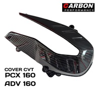 CVT COVER PCX 160 ADV 160 CARBON GLOSSY CVT PROTECTOR PCX 160 COSTUME VARIATIONS ADV 160 COVERSET