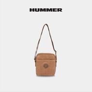 Hummer Men Leather Vertical Sling Bag