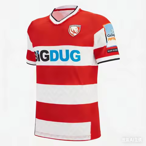 2026 New Arrivals England Gloucester Rugby Sports Jersey Men's UK Rugby Home Quick drying Training E