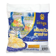 เกาลูน เส้นแก้วสาหร่าย 100 กรัม x 10 ถุง Kowloon Seaweed Noodle 100g x 10 bags โปรโมชันราคาถูก เก็บเ