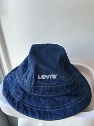 二手 Levis 牛仔布漁夫帽 S碼