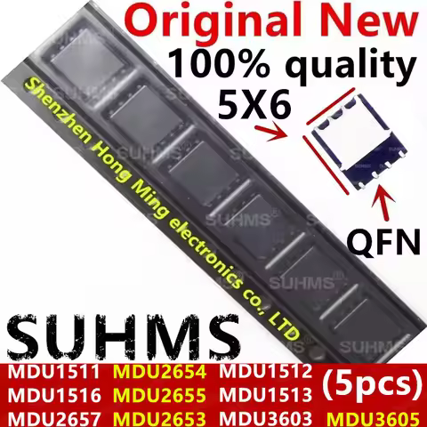 (5piece) 100% New MDU1511 MDU1516 MDU2657 MDU2654 MDU2655 MDU2653 MDU1512 MDU1513 MDU3603 MDU3605 QF