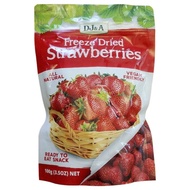 DJ&A dried strawberries 100g