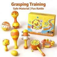 Sensory Touch Bayi hammer training head grasping baby educational toy head 0-3 months old baby rattl