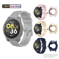 2in1 Silicone Strap +Case For COROS PACE 3 Wristband With Case Accessories
