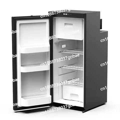 85L Caravan Vehicle Fridge 12V 24V Upright Compressor, RV Refrigerator Motor Home Camping Portable C