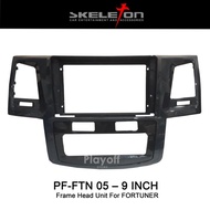 Frame Head Unit 9 Inch Mobil Fortuner FTN 05 AUTO Frame Android