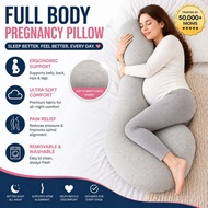 Pregnant Women Sleeping Support Pillow Cotton Pillowcase L Shape Maternity Pillows
