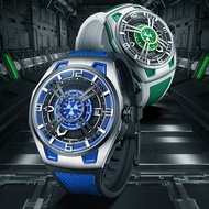 BONEST GATTI BG-5803 Men's Automatic Watch Tonneau Sapphire Crystal 316L Steel Sport Wristwatch