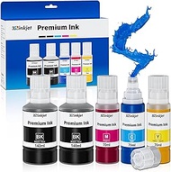 542 Ink Refill Bottles Compatible for Eco tank Pro ET-5150 ET-5170 ET-5180 ET-5800 ET-5850 ET-5880 E