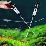 SYNCHRO Fish Tank Feces Suction Tool, Plastic Detachable Fish Feces Suction Pipe, Universal with Ext