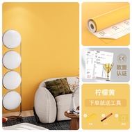Eco-Friendly Odorless Fire-Resistant White Wallpaper