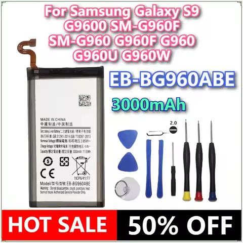 Brand New EB-BG960ABE 3000mAh Mobile Phone Battery For Samsung Galaxy S9 G9600 SM-G960F SM-G960 G960