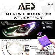 DRL AES RGB HURACAN SOFTLED 60 CM BRAND AES DAY RUNNING LIGHT AES V2667 ORIGINAL