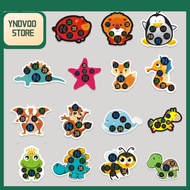 YNDVQO STORE น่ารักน่ารักๆ แถบวัดอุณหภูมิทารก การ์ตูนลายการ์ตูน แถบหัวหน้าผาก หน้าจอวัดอุณหภูมิหน้าผาก สัตว์สัตว์สัตว์ เครื่องวัดอุณหภูมิไข้ร่างกาย สติกเกอร์ตัวบ่งชี้ไข้ ความปลอดภัยของเด็ก