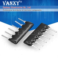 20pcs DIP exclusion Network Resistor array 6pin 220 330 470 510 1K 1.5K 2K 2.2K 3K 3.3K 4.7K 5.1K 10