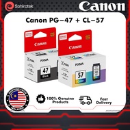 Canon PG-47 + CL-57 Combo Original Ink Cartridge for E400/E460/E480