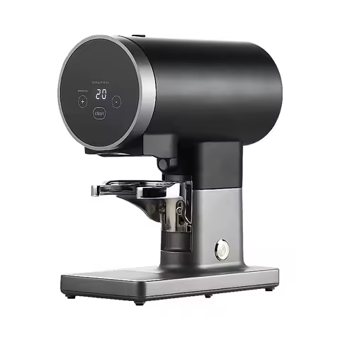 Tamper 58mm Automatic Electric Coffee Tamper Commercial Coffee Powder Hammer Stainless Steel Flat Pr