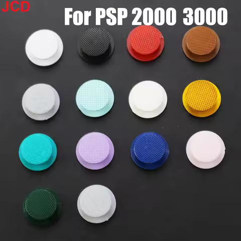 JCD 1pcs For PSP 2000 3000 E1000 Street Series - 3D Analog Joystick Cap Cover Button Replacement Par