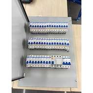 36/48WAY 40A/63A METAL CLAD MCB BOX DB SET C/W CHINT/SAFETY 1P MCB & 4P ELCB & 3P MCB