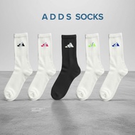 KATUN Old School Ads Stripe Calf Length Premium Unisex Men's Women's Cotton Sport Socks