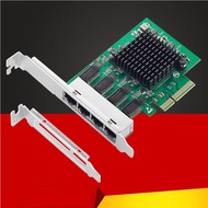 PCI Express 10/100/1000Mbps Network Card Quad Gigabit Ethernet Adapter Lan RJ45 NIC Realtek RTL8111H