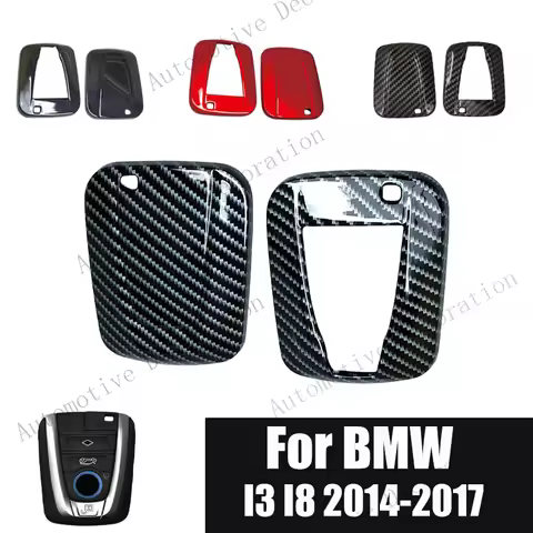 Z+ ABS Car Remote Smart Key shell Fob Case Cover Holder Bag For BMW I3 I8 2014-2017