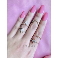 [Set of 5] Ayraelle’s Rising Star Ringset