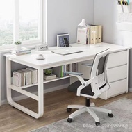 60/80/120/140/160CM Computer Table With Drawer Writing Study Desk Modern Home Office Table White/Wood/Brown MGOX