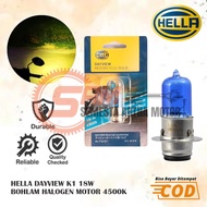 Hella DayView H6 Halogen Bulb 1 Foot 18 Watt Blue Glass Bulb M5 Automatic Duck