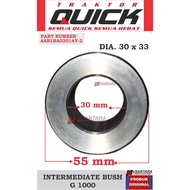 Intermediate bush diameter 30x33 mm g 1000/g 3000, quick tractor intermediateBES, middle axleBES g 1