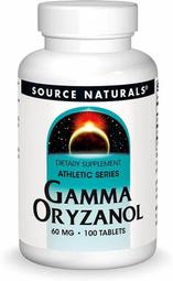 Source Naturals 谷維素 Gamma Oryzanol 60mg 100粒錠劑 植物甾醇